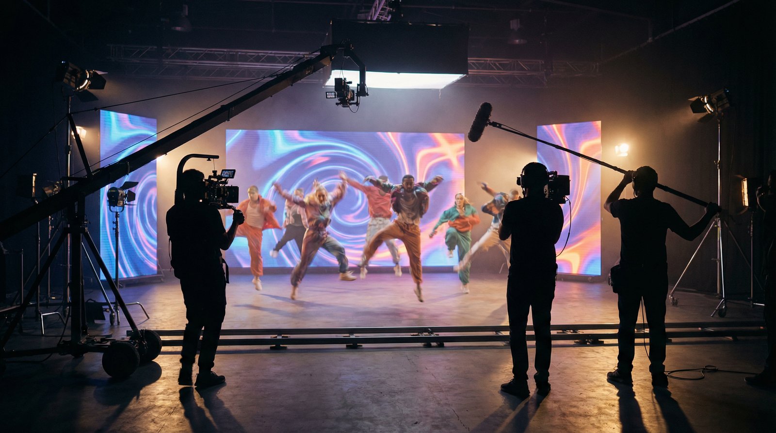 黑丝舞蹈MV视频拍摄